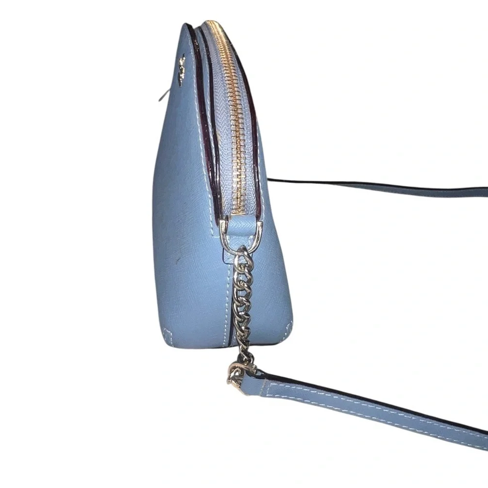 EUC Kate Spade ♠️ Medium Crossbody Tote Blue 🩵🫐🐋  Gold Hardware Everyday Staple
